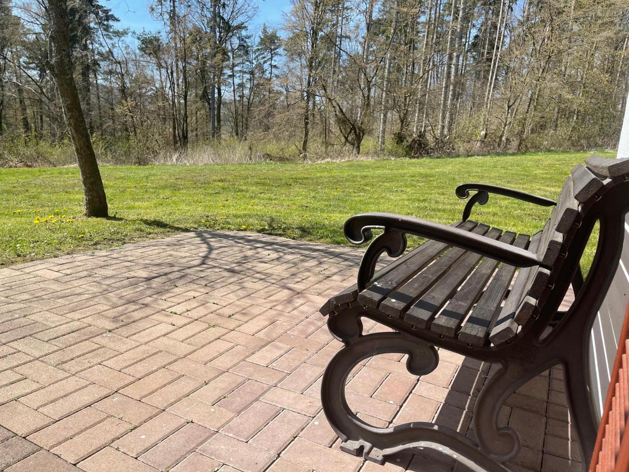 Waldfee Mit Eigener Sauna Kirchheim  Luaran gambar